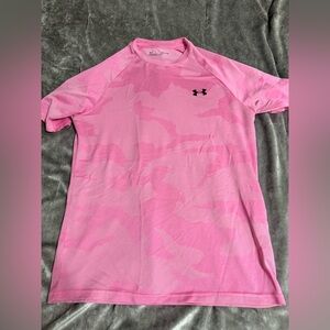 Under Armour Pink Camo Tee